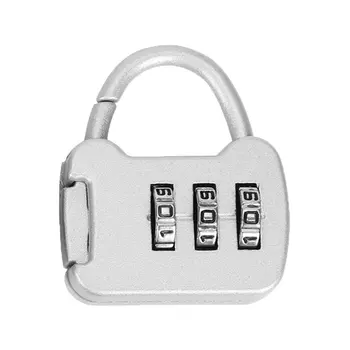 ПОПУЛЯРНЫЙ 3-значный кодовый замок для дорожной сумки, навесного замка для багажного шкафа, кодового замка для фитнеса на открытом воздухе, школьной сумки, замка для багажа