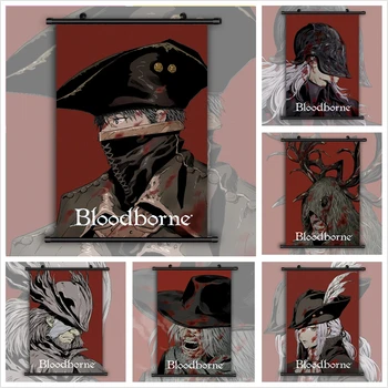 Персонаж Bloodborne Джура Брадор, аниме, манга, настенный плакат, прокрутка