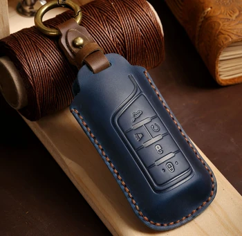 Подходит для Trumpchi GS4 gs8 GM8 GM6 Smart Key Модный кожаный чехол для автомобильного дистанционного ключа