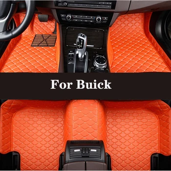 Полностью Объемный Изготовленный На Заказ Кожаный Автомобильный Коврик Для Buick Enclave (6/7 сиденье) GL6 (6 сиденье) GL8 Автомобильные Аксессуары Для Салона автомобиля
