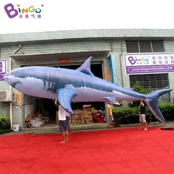Привлекательный гигантский надувной шар с акулой для украшения / Продается надувная модель акулы - Игрушки