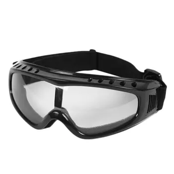 Прозрачные защитные очки Унисекс, Мотоциклетные Велосипедные очки для защиты глаз, Тактические пейнтбольные очки для страйкбола от ветра и пыли, Новинка
