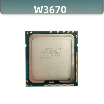 Процессор Xeon W3670 w3670 CPU 3,2 ГГц LGA1366 12 МБ кэш-памяти L3 / шестиядерный / серверный процессор