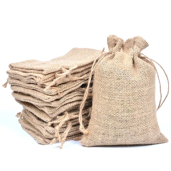 Пустой пакет для упаковки риса на шнурке, хлопковый карман на шнурке, креативная экологичная холщовая сумка для покупок с логотипом, напечатанным на заказ