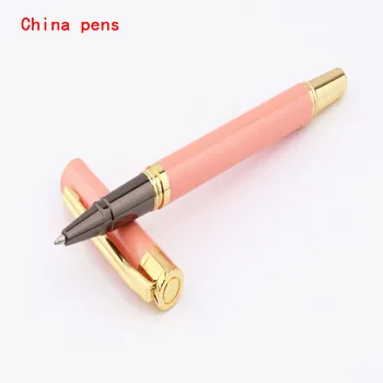 Роскошная ручка you 7037 Розового цвета, деловая офисная ручка-роллер со средним кончиком, новая