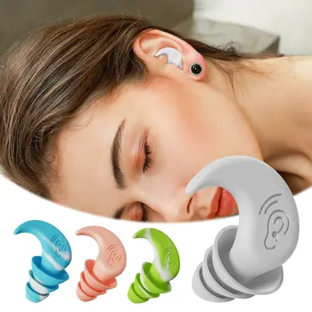 Силиконовые затычки для ушей с защитой от шума, водонепроницаемые беруши для плавания, сна, дайвинга, серфинга, Мягкая комфортная защита для ушей при плавании