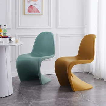 Современный уличный обеденный стул в скандинавском стиле, экономящий пространство кухни, кресло для отдыха в гостиной, Садовая Удобная мебель для дома Silla Comedor