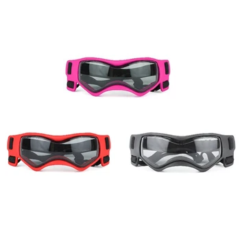 Солнцезащитные очки K5DC Winproof для собак, подходящие для собак среднего и крупного размера, очки для домашних животных для Сноу-Бич