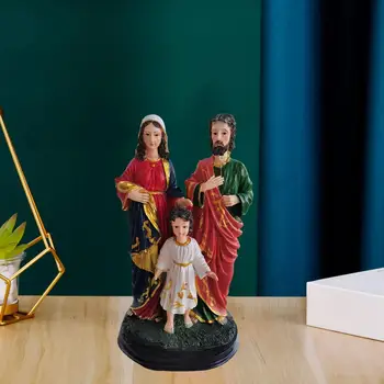 Фигурка Святого семейства, Святой Иосиф, скульптура Девы Марии, Рождественская фигурка для праздника