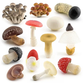 Фигурки грибов, садовый декор, мини-грибы, пейзажные миниатюры Мацутакэ, реквизит для фотосъемки, реквизит для детского кукольного домика