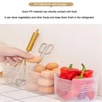 Холодильник Ящик для хранения свежих продуктов Боковая дверца Холодильника Контейнер для фруктов, овощей, специй Кухонный Органайзер для хранения